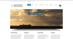 Desktop Screenshot of gatewayglobaltrading.com